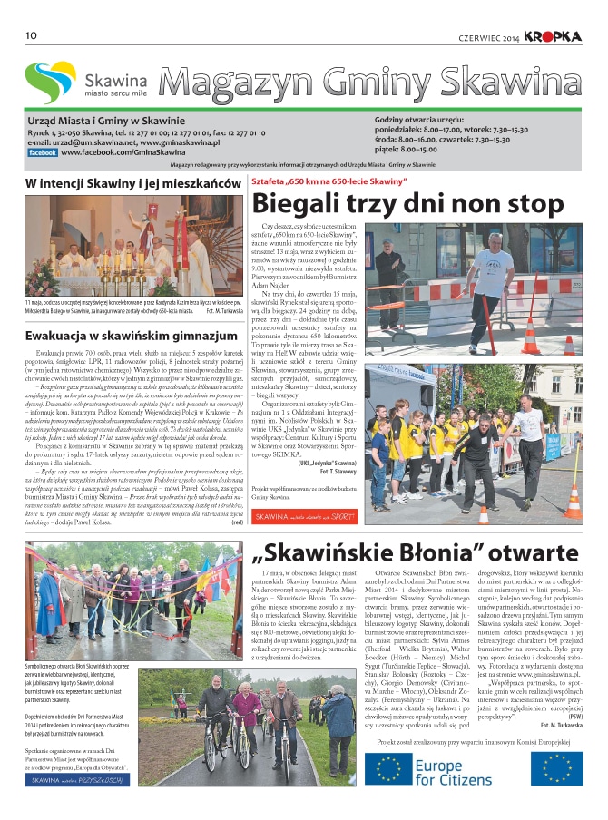 Skład gazety lokalnej10